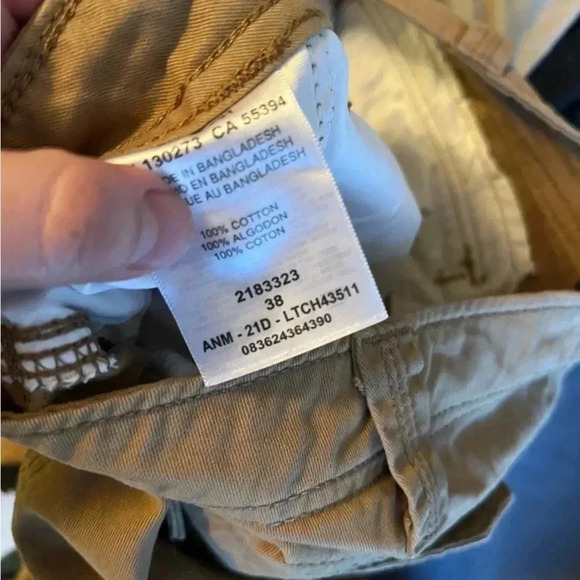 Lee cargo shorts, bundle, 2 pairs, both 36,both tan - Picture 5 of 11